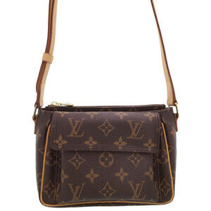Louis Vuitton Monogram Leather Brown Viva Cite Shoulder Bag